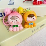  Móc Khóa Em Bé Trái Cây Moi Có Chuông Xinh Xắn Đáng Yêu 