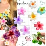  (Màu Mới) Kẹp Hoa Sứ Đủ Màu, Kẹp Hoa Sứ Tráng Gương, Hologram 8cm 