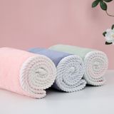 Khăn Ủ Tóc, Quấn Tóc Nhanh Khô Siêu Mềm Siêu Thấm 25x65cm 