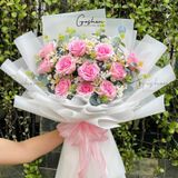 (58cm x 58cm) Giấy Bóng Mờ Trơn. Gói Hoa Gói Quà Dày Dặn 