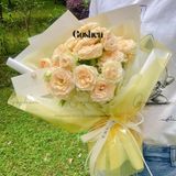  (57*57cm) Giấy Kiếng Thạch Màu Trong Suốt Cao Cấp Không Thấm Nước 