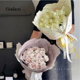  (38x53cm) Giấy Gói Hoa Hiệu Ứng Ngọn Lửa Tình Yêu 