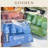  Chai Lọ Chiết Mỹ Phẩm 50ml Du Lịch Tiện Lợi Có Khóa Chống Đổ 
