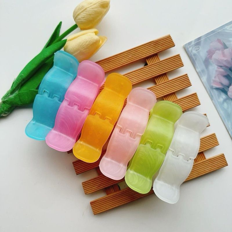  (Sỉ) Set 12 Kẹp Càng Cua 3 Răng 5 Răng Bền Đẹp Giá Rẻ Bèo Đủ Màu 