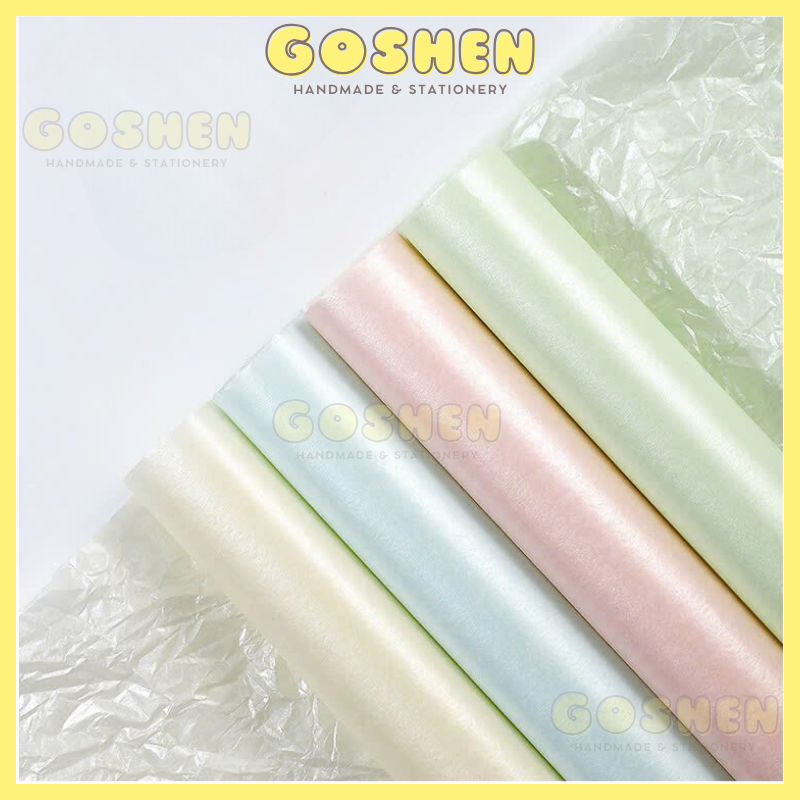  ( 50*70cm) Giấy Mếch Nến Ánh Ngọc, Không Thấm Nước 