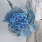  (Ngang 50cm) Cuộn Lưới Ô Tròn Gói Hoa, Qùa Cao Cấp. 