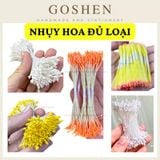 Nhụy hoa, nhuỵ bột làm hoa mai, đào, mẫu đơn, hoa handmade 