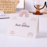  Thiệp Cảm Ơn, Thiệp Chúc Mừng Phong Cách Hiện Đại Dễ Thương Nhiều Màu 