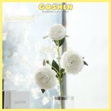  Đầu Bông Hoa Mẫu Đơn Vải - Handmade - Làm Oản Tài Lộc, Tháp Bánh Kẹo, Decor Quạt 