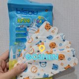  (1 Túi/10 Cái) Khẩu trang BISOU KF94 Trẻ Em Từ 4 đến 12 tuổi 
