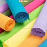  Cuộn Giấy Nhún Làm Hoa (50cm*2m5) , Giấy Nhăn, Cuộn Dài, DIY, Handmade 