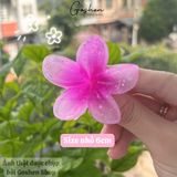  (4cm, 6cm) Kẹp Tóc Hoa Sứ Mini, Kẹp Hoa Size Nhỏ 4cm 6cm Kẹp Mái 