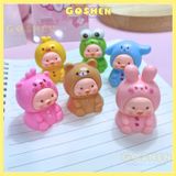  (Ảnh Thật) Charm Đủ Loại Moi Trái Cây, Charm Heo Con, Charm Rùa, Charm Trang Trí Decor Vui Nhộn 