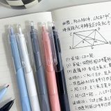  Bút Gel Mực Nước 0.5mm Màu Đen Nhanh Khô Viết Đều Trơn Tru Chất Lượng Cao 