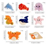  Kẹp Sao Biến, Cua Ốc, Kẹp Hải Sản Dễ Thương Cute Mini Nhỏ Xinh 