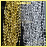  (Lẻ 1 mét) Dây Hạt Ngọc, Đủ Màu, Nguyên Cuộn Dài 60m, Đường Kính Hạt Ngọc 4mm và 8mm Trong 1 dây 