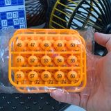  Đồ Chơi Lồng Quay Lô Tô Cao Cấp BINGO LOTTO 90 Số (48 Phiếu Tờ Dò) 