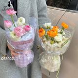  (Ngang 25cm) Cuộn Lưới Ô Vuông Gói Hoa, Qùa Cao Cấp. 