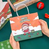  Túi Giấy Ngang Đựng Quà Họa Tiết Noel Giáng Sinh 