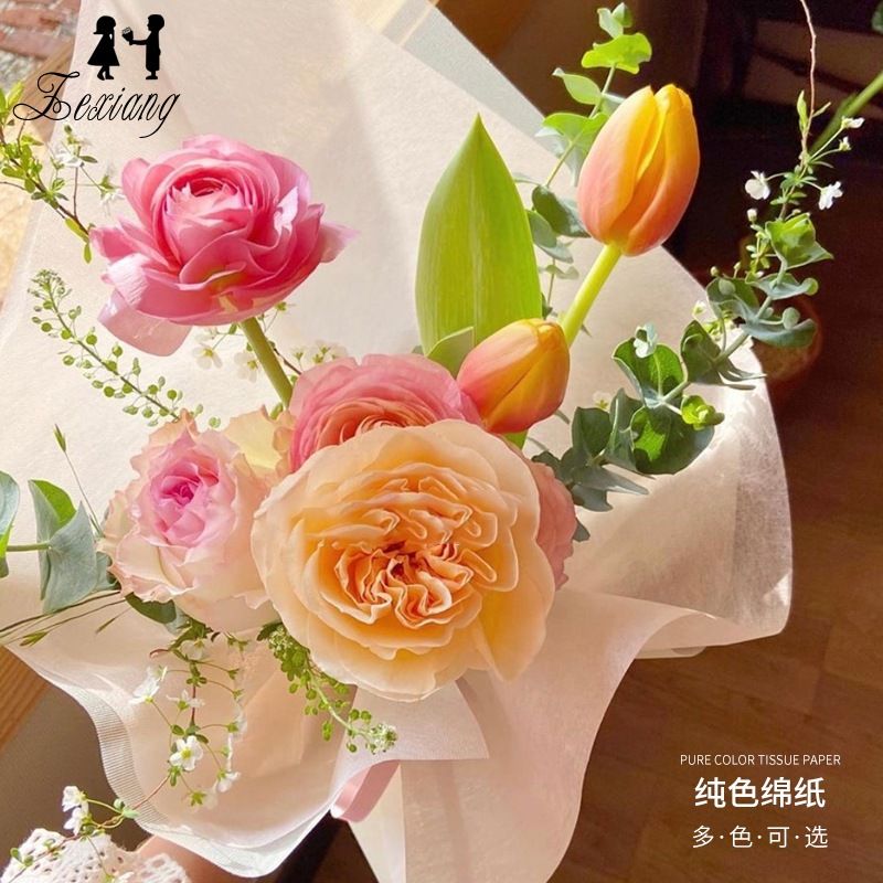  (48x48cm) Giấy MESH - Giấy Mếch Gói Hoa Giấy Vân Long, Giấy Gói Qùa. 