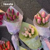  (Ngang 50cm) Cuộn Lưới Ô Vuông Gói Hoa, Qùa Cao Cấp. 