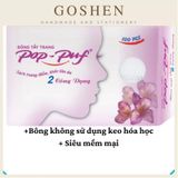  Bông Tẩy Trang Pop Puf Siêu Mềm Mại (100 Miếng) 