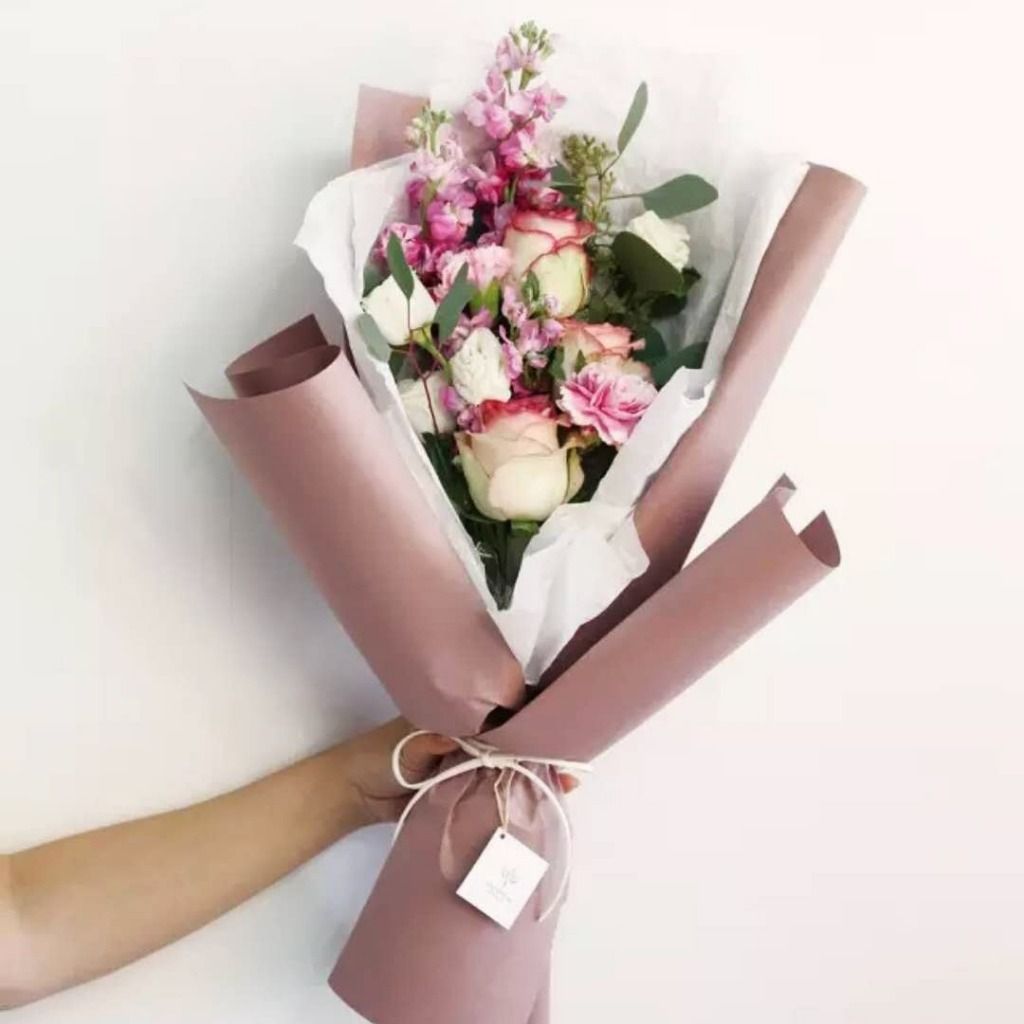  Cuộn Dây Da Lộn Làm Nơ, Trang Trí Bó Hoa, Hộp Quà, Làm Đồ 