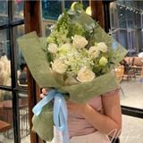  (50cm x Dài 4.5m) Cuộn Lưới Vải Bao Bố Cứng Chuyên Gói Hoa, Bó Hoa, Bọc Hoa, Lót Hoa 