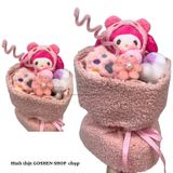  Bó Hoa Thú Nhồi Bông, Bó Hoa Gấu Bông Dễ Thương Cao Cấp 