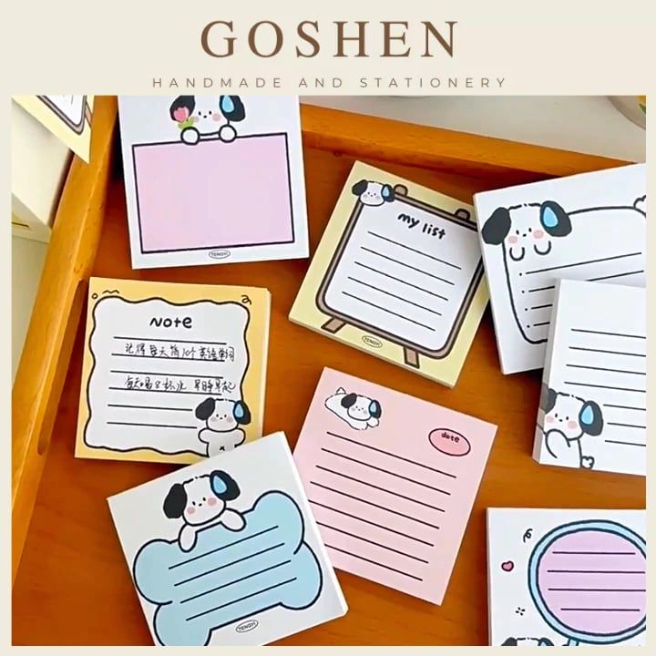  Giấy Note, Giấy Ghi Chú Thiết Kế Ngộ Nghĩnh, Đáng Yêu 
