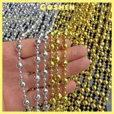  (Lẻ 1 mét) Dây Hạt Ngọc, Đủ Màu, Nguyên Cuộn Dài 60m, Đường Kính Hạt Ngọc 4mm và 8mm Trong 1 dây 