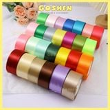  (4cm x 22met) 1 Cuộn Dây Ruy Băng Lụa Bản 4cm 