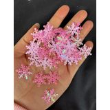  Charm Bông Tuyết, Charm Hạt Ngọc, Chuông, Hộp Quà Phụ Kiện Trang Trí Noel, Giáng Sinh 