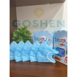  1 Hộp 10 cái Khẩu Trang Y Tế Trẻ em Bisou Baby Kháng Khuẩn, Bảo Vệ Hiệu Quả, Đạt tiêu chuẩn kiểm định 