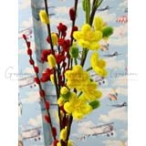  (Sỉ Bó 40s-100s) Sợi Kẽm Nhung Dày-Chất Kẽm Đẹp Làm Hoa, Làm Đồ Handmade 