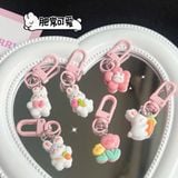 Móc Khóa Charm Mini Hoạt Hình, Móc Treo Balo, Túi Xách Cute Dễ Thương 