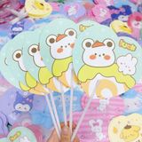  (Mẫu Mới) Quạt Cầm Tay Hoạt Hình Cute Nhiều Mẫu 