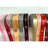  Ruy Băng Thái Bản 3cm Cao Cấp Sang Trọng Làm Nơ Gói Quà, Handmade, Trang Trí Bánh Sinh Nhật 