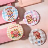  Gương Bỏ Túi Mini Hoạt Hình Dễ Thương Tiện Lợi 