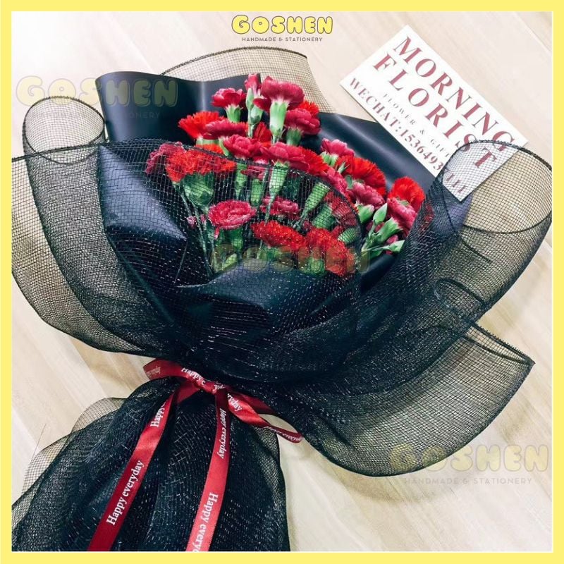  (50cm x 1mét) Cuộn Lưới Thô, Lưới Ô Vuông Nhỏ, Lưới Cứng Gói Hoa, Trang Trí Giỏ Hoa, Giỏ Quà 