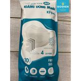  Sỉ 1 thùng 300 cái Khẩu Trang Y Tế Kháng Khuẩn 4D Hoàng Dũng Mask KF94, Đạt Chuẩn Hàn Quốc, Kháng Khuẩn, Chống Bụi Mịn 