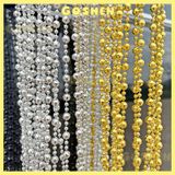  (Lẻ 1 mét) Dây Hạt Ngọc, Đủ Màu, Nguyên Cuộn Dài 60m, Đường Kính Hạt Ngọc 4mm và 8mm Trong 1 dây 