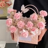  Túi Đựng Hoa. Hoạ Tiết Trám Có Tay Xách Nhiều Kích Cỡ 