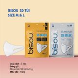  Khẩu Trang 3D và 5D Bisou Cao Cấp (Ôm sát mặt, dễ thở) 