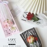  Túi Chữ Bóng Kiếng Gói Hoa, Túi Đựng Bông Hoa Nhiều Kiểu Chữ Nhiều Màu 