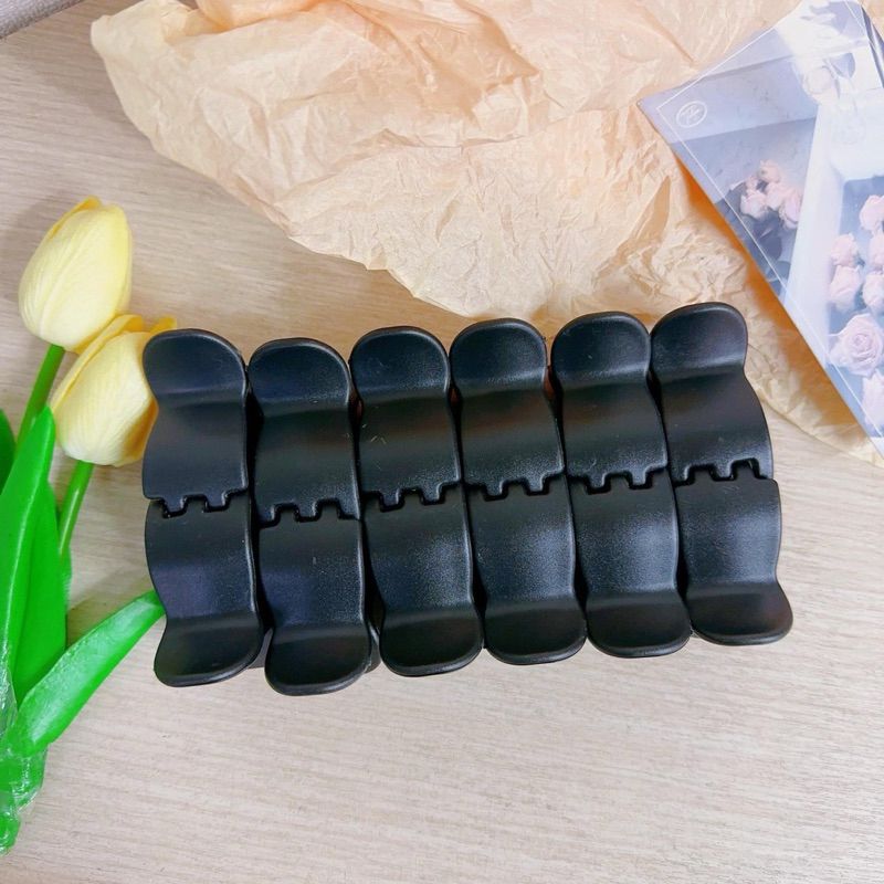  (Sỉ) Set 12 Kẹp Càng Cua 3 Răng 5 Răng Bền Đẹp Giá Rẻ Bèo Đủ Màu 