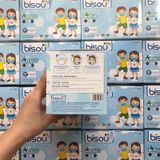  Hộp 50 khẩu trang y tế Bisou trẻ em 4-10 tuổi 4 lớp kháng khuẩn cao cấp 