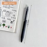  Bút Gel Mực Nước 0.5mm Màu Đen Nhanh Khô Viết Đều Trơn Tru Chất Lượng Cao 
