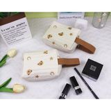  Túi Đựng Đồ Mỹ Phẩm, Hộp Bút Hình Gấu Hoa Hàn Quốc dễ thương 