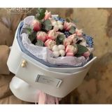  (58*58cm) Giấy Gói Hoa Xốp Hàn Cao Cấp Không Nhăn Không thấm Nước Bó Hoa Đẹp 